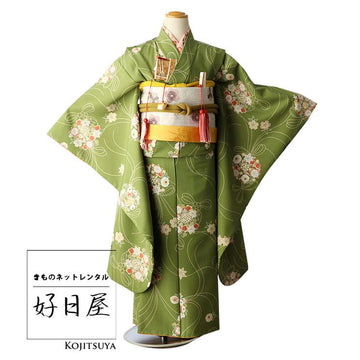 7歳 女の子 着物 夢工房 7-002
