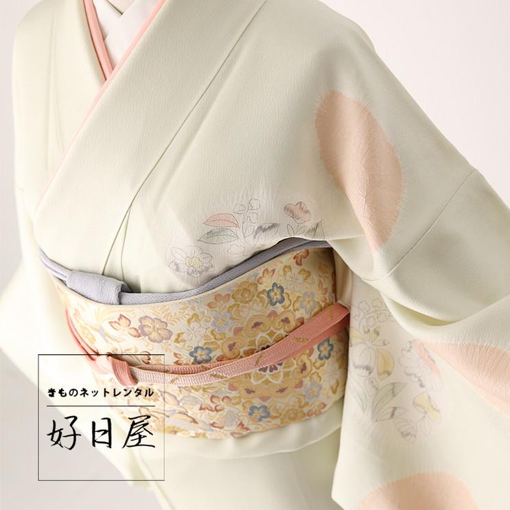 訪問着 身長145-160cm h-019