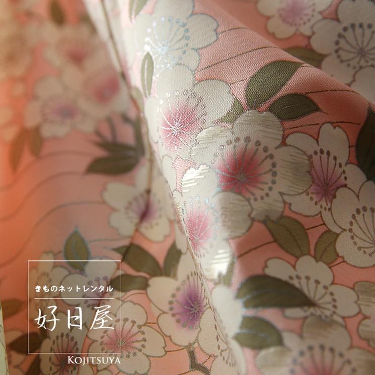 訪問着 身長140-155cm h-041