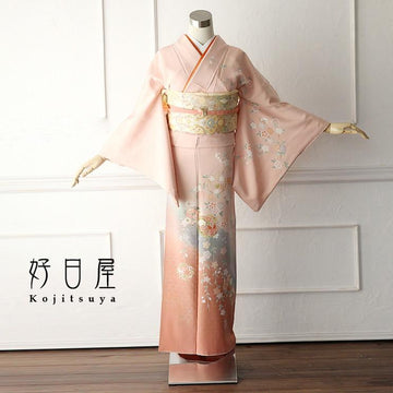 訪問着 身長147-162cm h-054