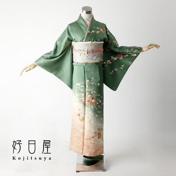 訪問着 身長151-166cm h-065
