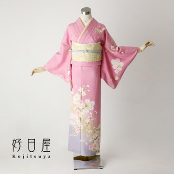 訪問着 身長146-161cm h-085