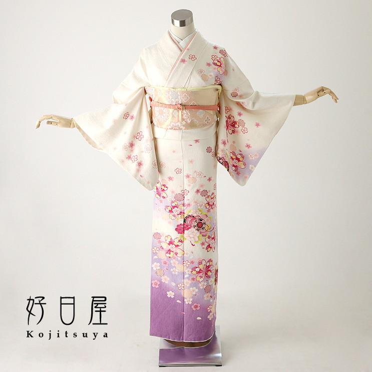 訪問着 身長147-162cm h-086