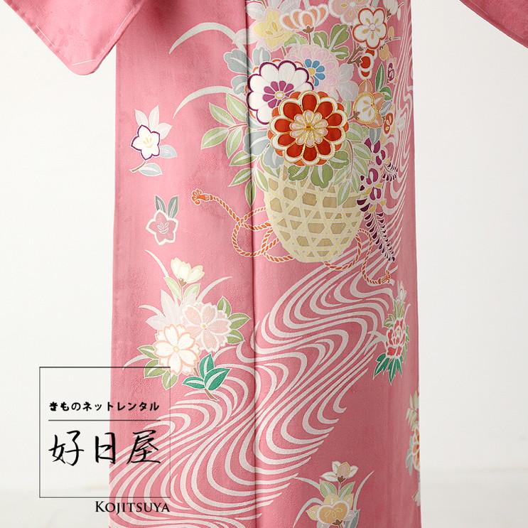 訪問着 身長153-168cm h-087