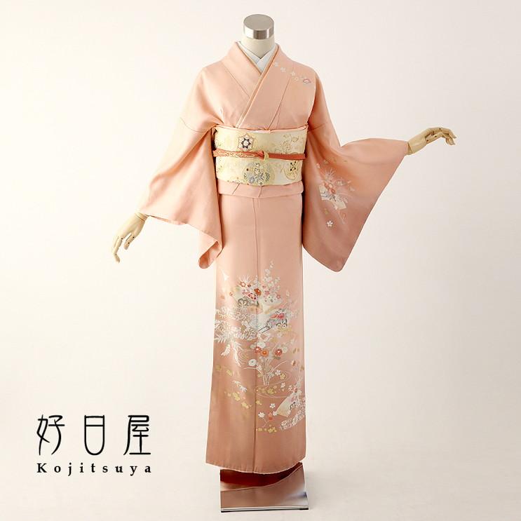 訪問着 身長148-161cm h-096
