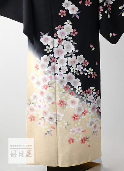 訪問着 身長152-167cm h-137