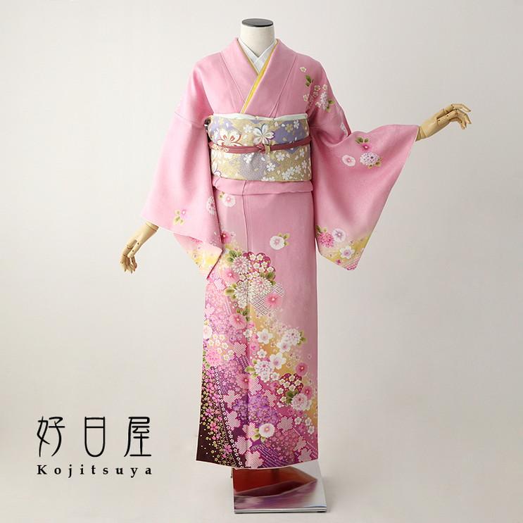 訪問着 身長147-162cm h-138