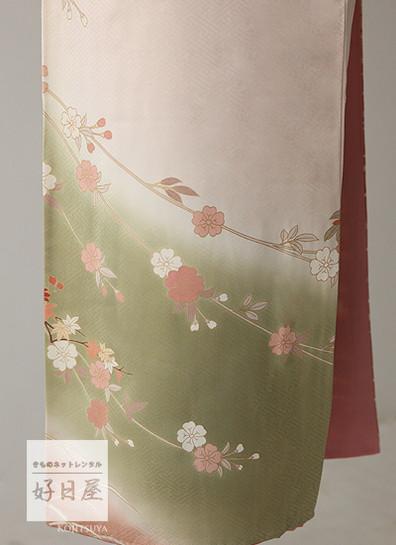 訪問着 身長145-158cm h-148
