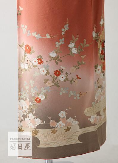 訪問着 身長152-167cm h-182