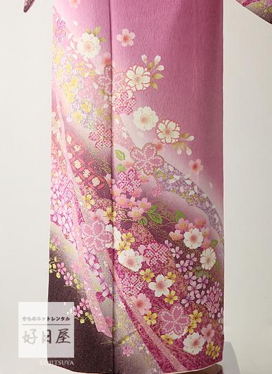 訪問着 身長151-166cm h-194