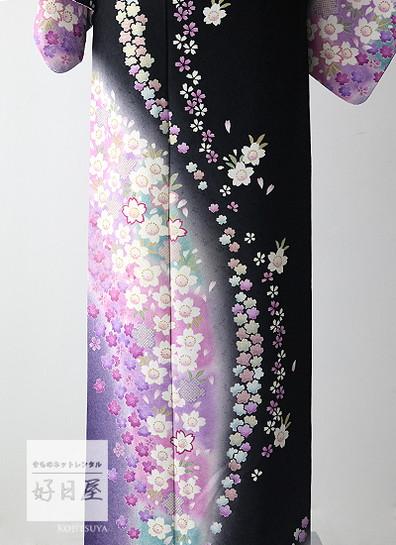 訪問着 身長151-166cm h-201