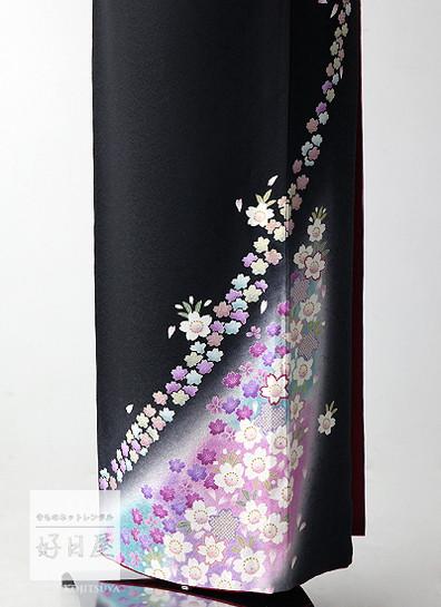 訪問着 身長151-166cm h-201