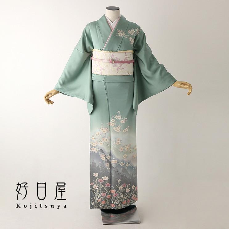 訪問着 身長152-167cm h-219