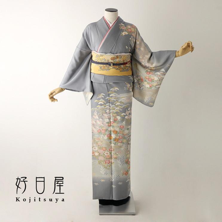 訪問着 身長152-167cm h-220