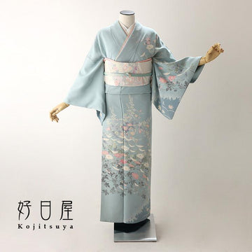 訪問着 身長152-167cm h-231