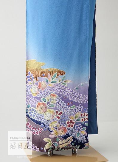 訪問着 身長153-168cm h-261