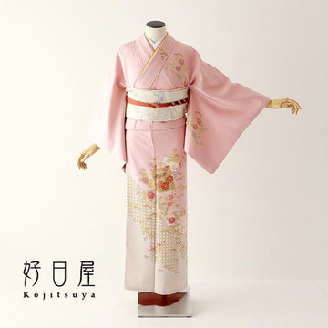 訪問着 身長157-172cm h-293