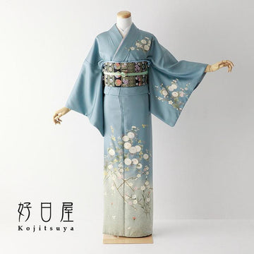 訪問着 身長158-173cm h-314