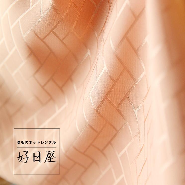 色無地 一つ紋 身長152-167cm im-008