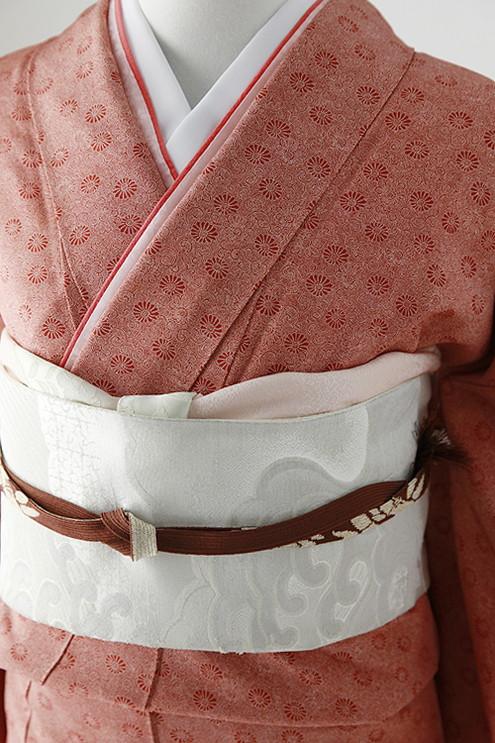 人間国宝 中村勇二郎 江戸小紋 色無地 身長145-160cm im-030