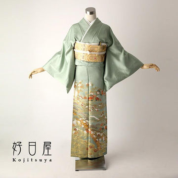 色留袖 身長151-166cm 一つ紋 it-021
