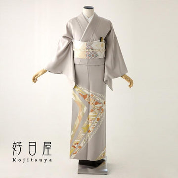 色留袖 身長146-161cm 一つ紋 it-044