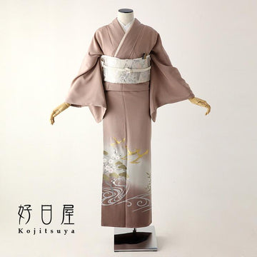 色留袖 身長153-170cm 三つ紋 it-059