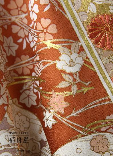 色留袖 身長157-172cm 三つ紋 it-082