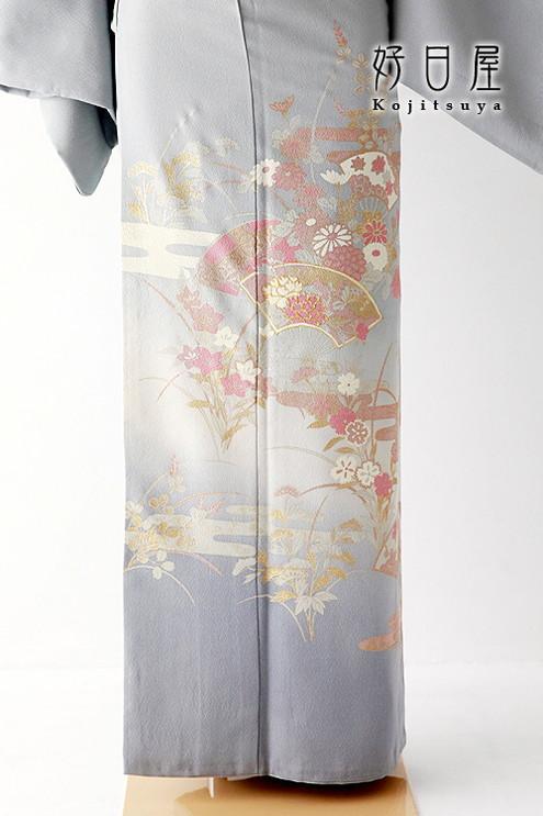 色留袖 身長157-172cm 三つ紋 it-091