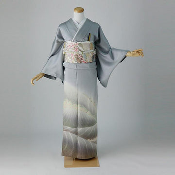 色留袖 身長148-163cm 一つ紋 it-105
